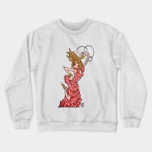 Flamenco dancing Crewneck Sweatshirt